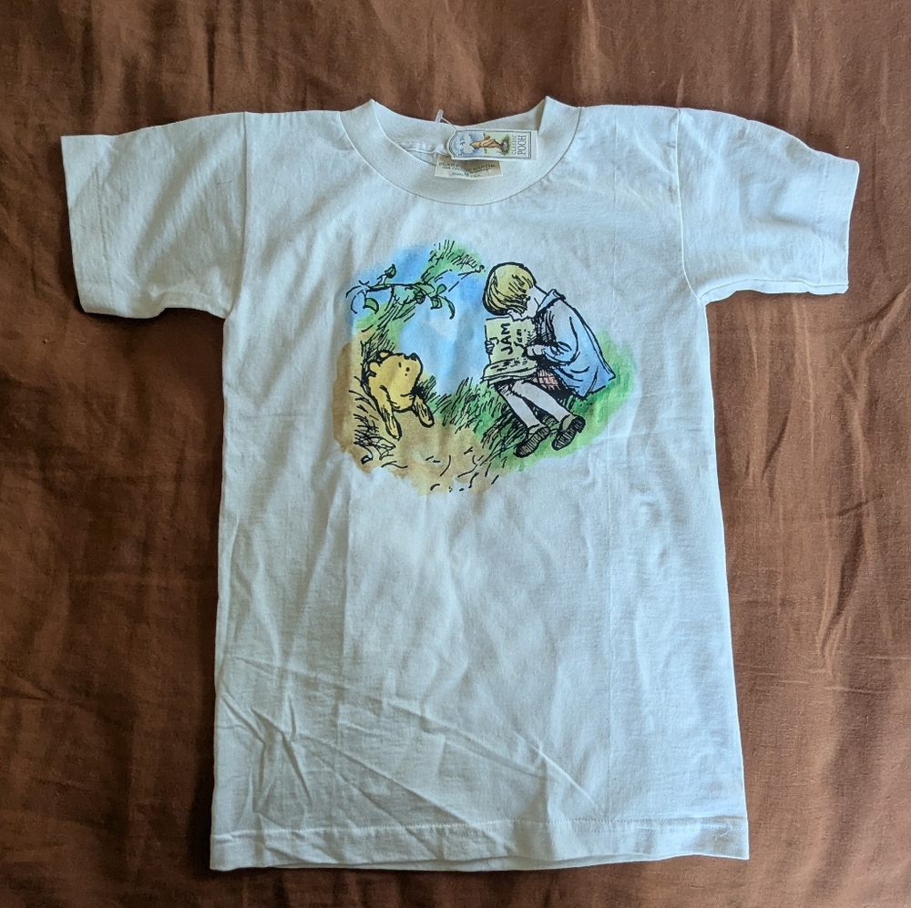 *YARD SALE!* Winnie the Pooh Plant the Earth 100% Organic Cotton T-shirt NWT